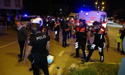 Samsun’da Yunus polisleri kaza yaptı: 2’si polis 4 yaralı