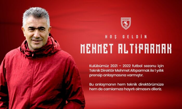 Samsunspor teknik direktörlüğe Mehmet Altıparmak’ı getirdi