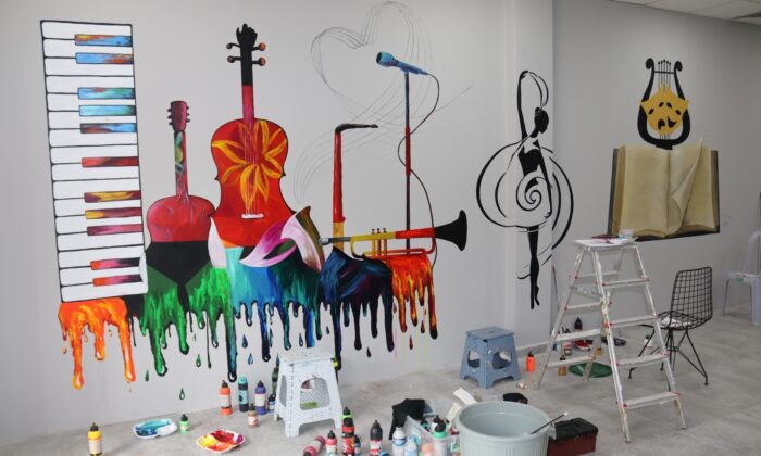 Sanat Akademisi’nin duvarları renkleniyor