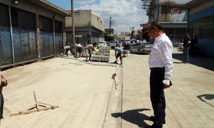 Sanayi esnafı 30 yıl sonra gelen hizmeti hayır yaparak kutladı