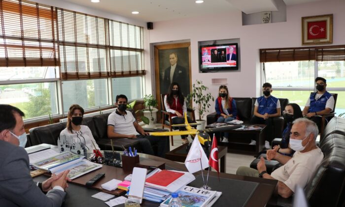 Sancaktar takımından Kabakcı’ya ziyaret