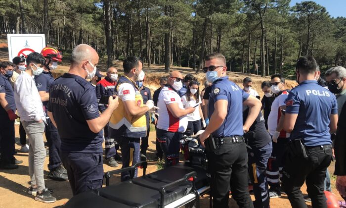 Sancaktepe’de Afganistan uyruklu şahıs gölette boğuldu