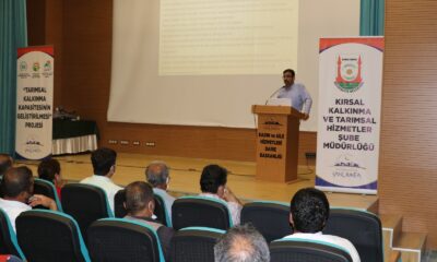 Şanlıurfa’da çiftçilere arı yetiştiriciliği eğitimi