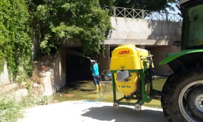 Şanlıurfa’da sinek ve haşerelerle kesintisiz mücadele sürüyor