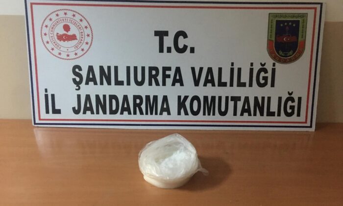 Şanlıurfa’da uyuşturucu operasyonunda bir tutuklama