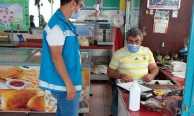 Şaphane’de toplu iş yerlerinde denetim