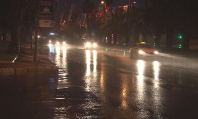 Sarı Alarm verilen İstanbul’da yağmur gece boyunca etkili oldu