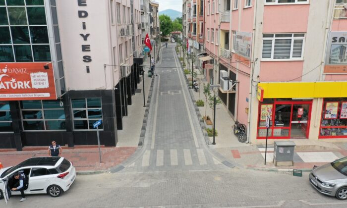 Saruhanlı Belediyesinden şehir merkezinde yeni yatırımlar