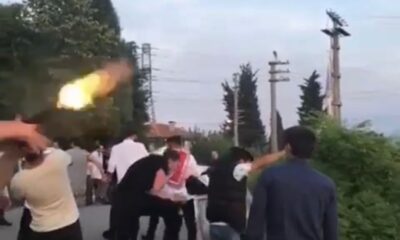 Savaşa gider gibi askere uğurladılar