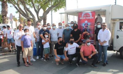 Şehit polis için lokma hayrı yapıldı