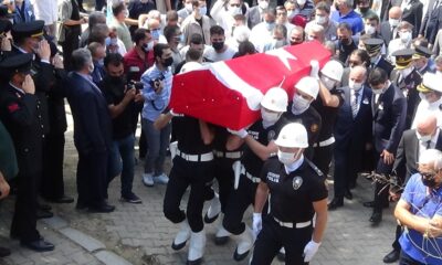 Şehit polis memuru Cihan Türkmenoğlu Edremit’te toprağa verildi