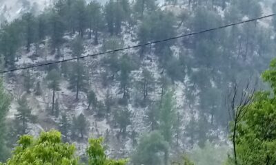 Sel aylar önce kuruyan dereyi böyle doldurdu