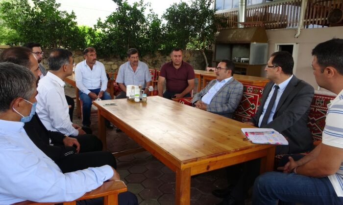 Selde balıkları telef olan üreticiye yavru balık desteği