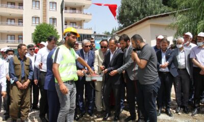 Şemdinli Belediyesi hizmet binasının temeli atıldı