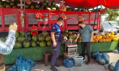 Semt pazarlarında terazi denetimi