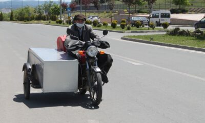 Sıfır aldığı motosikleti başına bela oldu