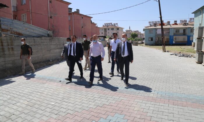 Siirt Valisi Hacıbektaşoğlu kentte yapılan çalışmaları denetledi