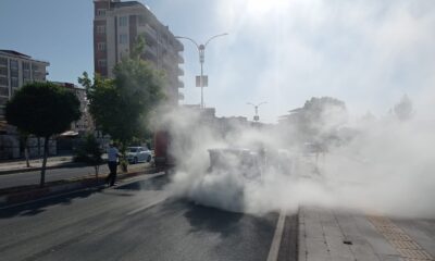 Siirt’te maddi hasarlı trafik kazası
