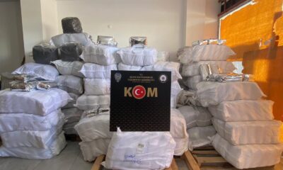 Silifke’de 1.8 ton gümrük kaçağı çay ele geçirildi