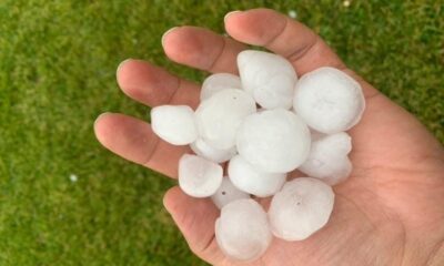 Silivri’de ceviz büyüklüğünde dolu yağışı