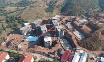 Simav 3’üncü etap TOKİ konutlarının yapımı hızlandı