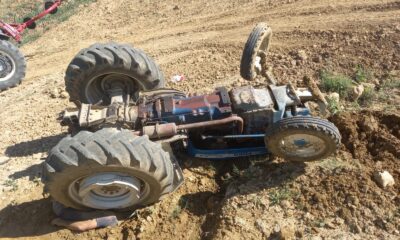 Simav’da traktör kazası: 1 ölü