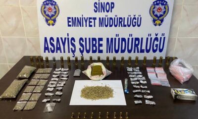 Sinop İl Emniyet Müdürlüğü’nden narkotik operasyonu