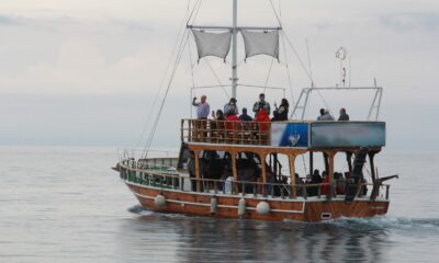Sinop’ta gezi tekneleri hizmete başladı