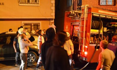 Şişli’de 8 katlı apartmanda yangın paniği