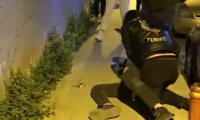 Şişli’de darp edilen kadını motosikletli grup kurtardı