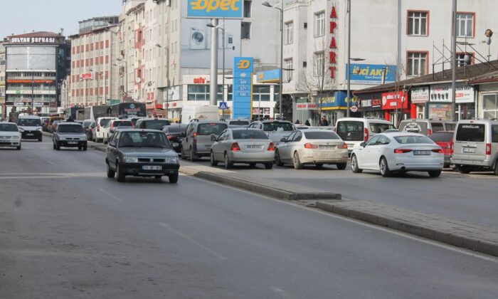 Sivas’ta bulunan araç sayısı 168 bin yaklaştı