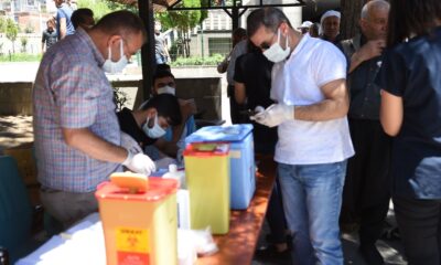 Siverek’te mobil aşı çalışması başladı