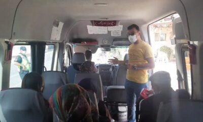 Sivil jandarma ekipleri yolcu olarak bindi, toplu taşıma araçlarını denetledi