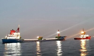 Sivriada açıklarında arızalanan gemi Kıyı Emniyeti tarafından kurtarıldı