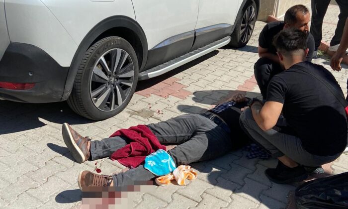 Sokak ortasında silahlı saldırı: 1 yaralı