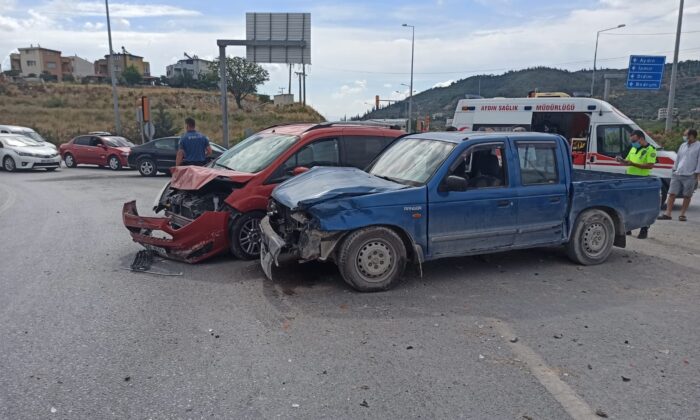 Söke’de zincirleme trafik kazası: 6 yaralı