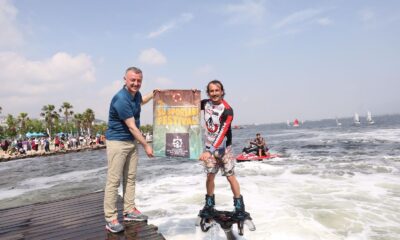 Su Sporları Festivali nefesleri kesti