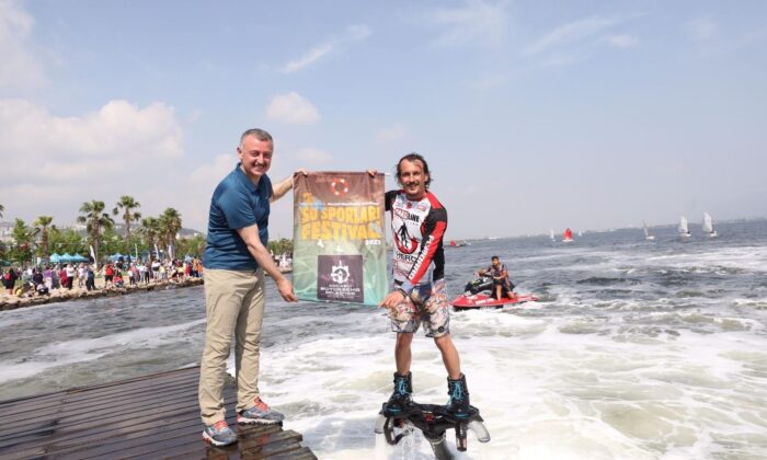 Su Sporları Festivali nefesleri kesti