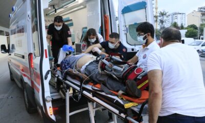 Sulama kanalına düşen kişiyi vatandaşlar kurtardı