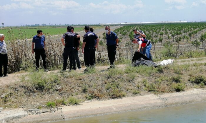 Sulama kanalına uçan araçtaki 2 kişinin cesedi 10 km uzaklıkta bulundu