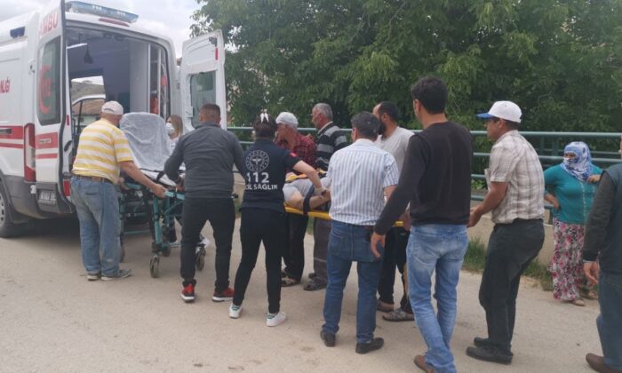 Sulama kanalına uçan motosiklet sürücüsü hayatını kaybetti