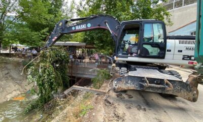 Sulama kanalında temizlikler tamamlandı