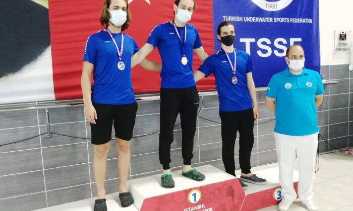 Süleymanpaşalı sporcular sualtına damga vurdu