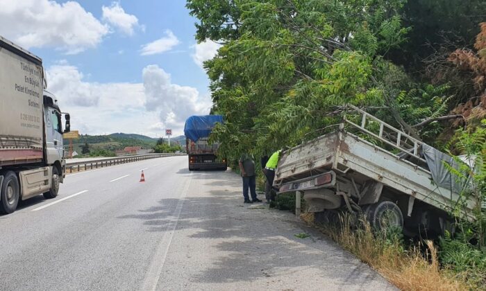 Susurluk’ta trafik kazası; 1 yaralı