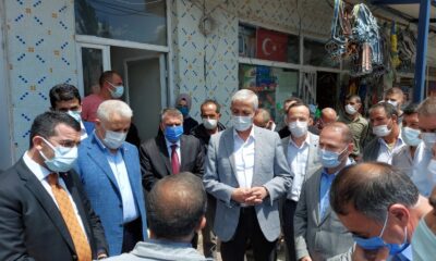 Susuzlular AK Parti milletvekillerini bağrına bastı