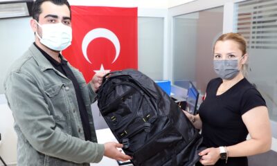 Talas Belediyesi’nin asker çantasına yoğun talep