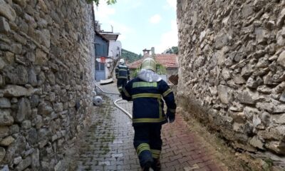 Tarihi Darkale’de yangın tatbikatı