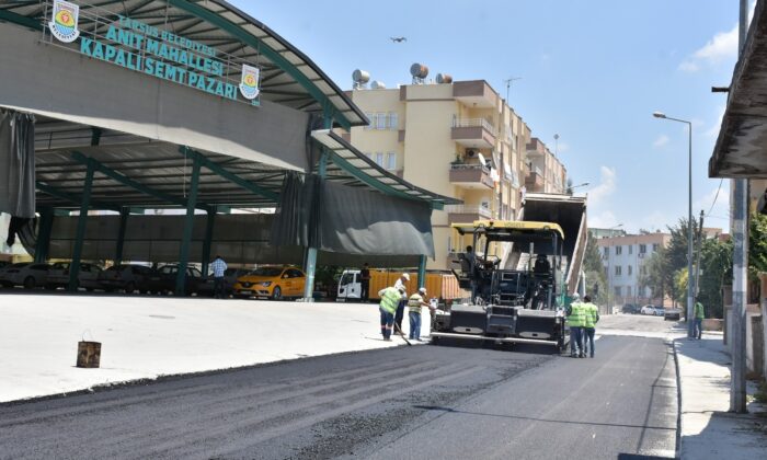 Tarsus Belediyesi, asfalt çalışmalarına hız verdi