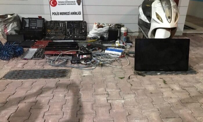 Tavşanlı’da hırsızlık şüphelisi yakalandı