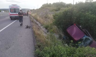 Tavşanlı’da trafik kazası: 2 yaralı